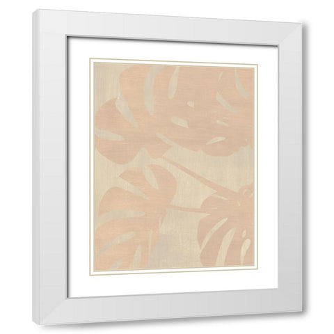 Natural beauty II  White Modern Wood Framed Art Print with Double Matting by Leonard, Sarah