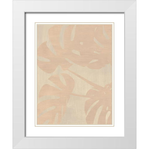 Natural beauty II  White Modern Wood Framed Art Print with Double Matting by Leonard, Sarah