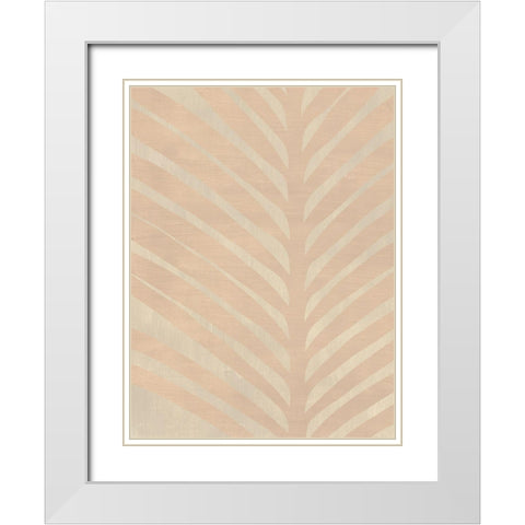 Natural beauty III White Modern Wood Framed Art Print with Double Matting by Leonard, Sarah