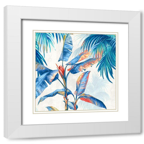 Forenoon I  White Modern Wood Framed Art Print with Double Matting by Isabelle Z