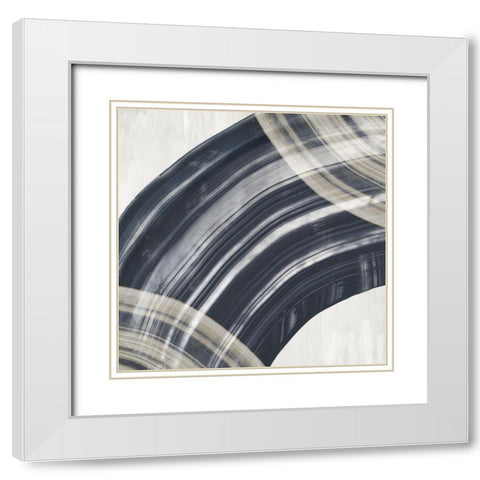 Beyond Infinity I  White Modern Wood Framed Art Print with Double Matting by Watts, Eva