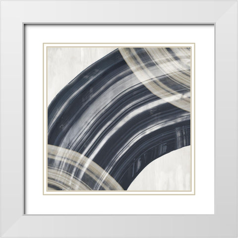 Beyond Infinity I  White Modern Wood Framed Art Print with Double Matting by Watts, Eva