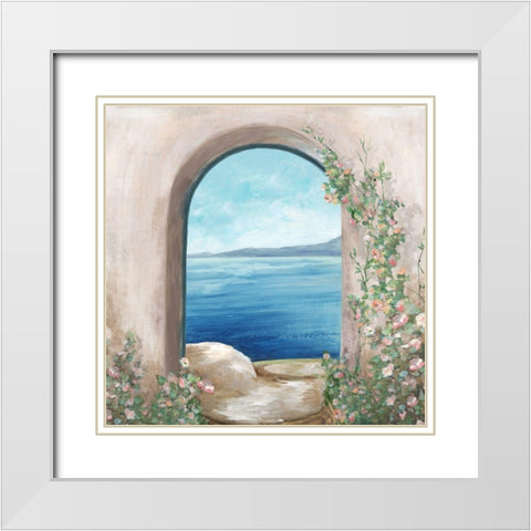 Untouched Beauty  White Modern Wood Framed Art Print with Double Matting by Watts, Eva