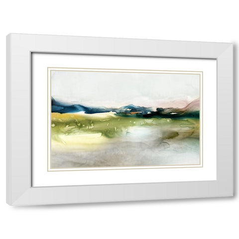 Wonderful Love II White Modern Wood Framed Art Print with Double Matting by Isabelle Z