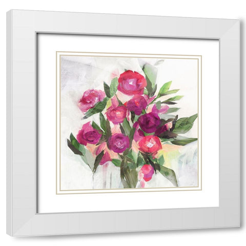 Bewitched I White Modern Wood Framed Art Print with Double Matting by Isabelle Z