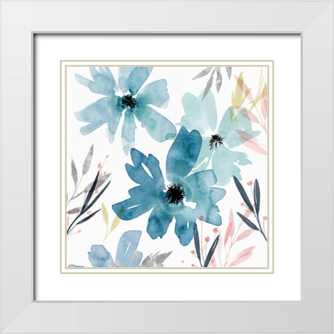 Fresh Scent I  White Modern Wood Framed Art Print with Double Matting by Isabelle Z