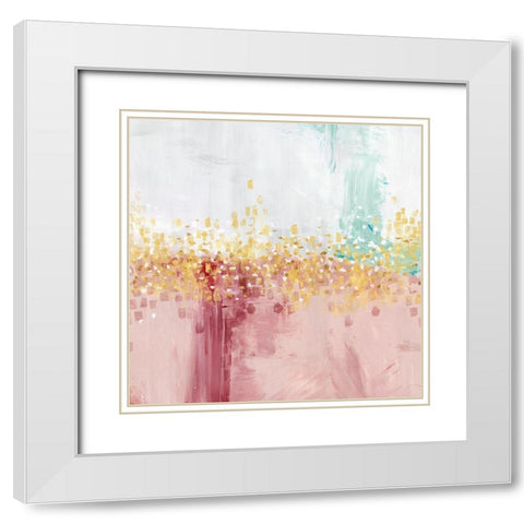 Mustnt Hurry I White Modern Wood Framed Art Print with Double Matting by Isabelle Z