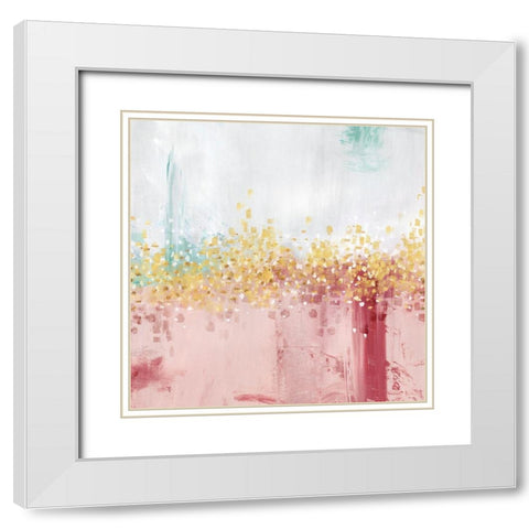 Mustnt Hurry II White Modern Wood Framed Art Print with Double Matting by Isabelle Z