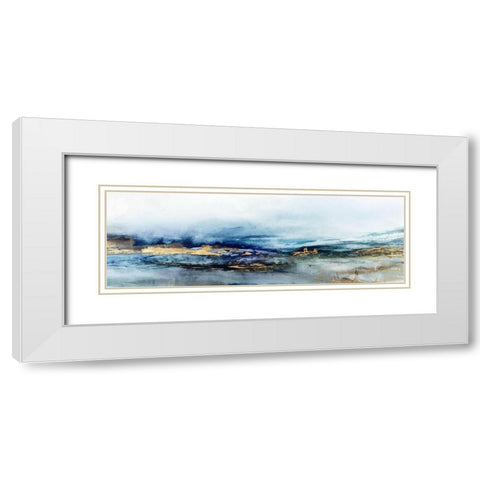 Elusive Dreams  White Modern Wood Framed Art Print with Double Matting by Isabelle Z