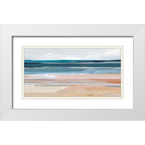 Kai I  White Modern Wood Framed Art Print with Double Matting by Isabelle Z