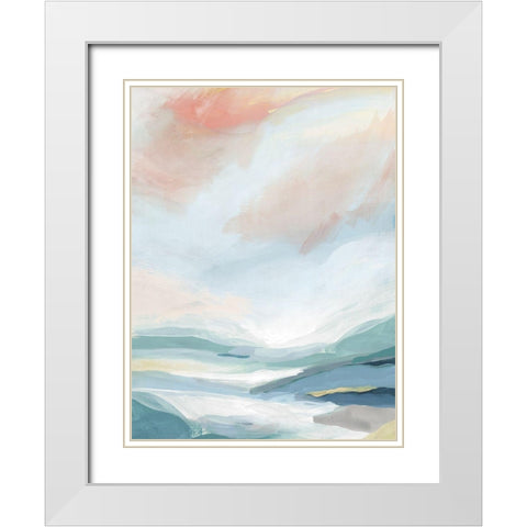 Sweetness II   White Modern Wood Framed Art Print with Double Matting by Isabelle Z