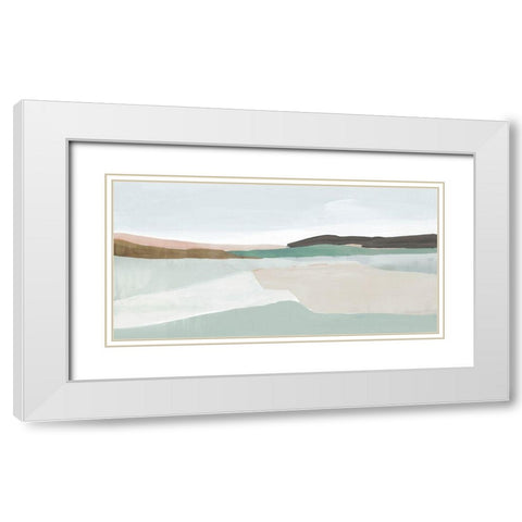 Sole of the Land I White Modern Wood Framed Art Print with Double Matting by Isabelle Z