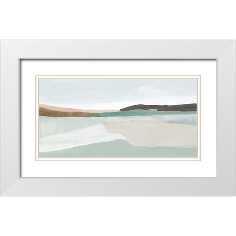 Sole of the Land I White Modern Wood Framed Art Print with Double Matting by Isabelle Z