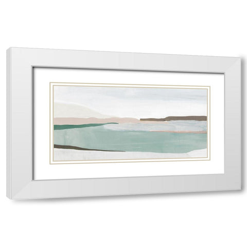 Sole of the Land II White Modern Wood Framed Art Print with Double Matting by Isabelle Z