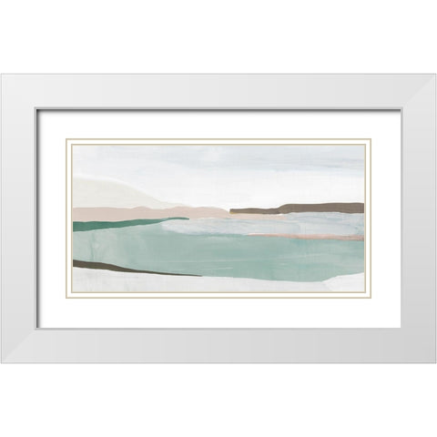 Sole of the Land II White Modern Wood Framed Art Print with Double Matting by Isabelle Z