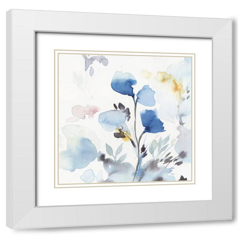 Grateful Minds I  White Modern Wood Framed Art Print with Double Matting by Isabelle Z