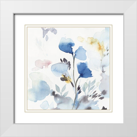 Grateful Minds I  White Modern Wood Framed Art Print with Double Matting by Isabelle Z