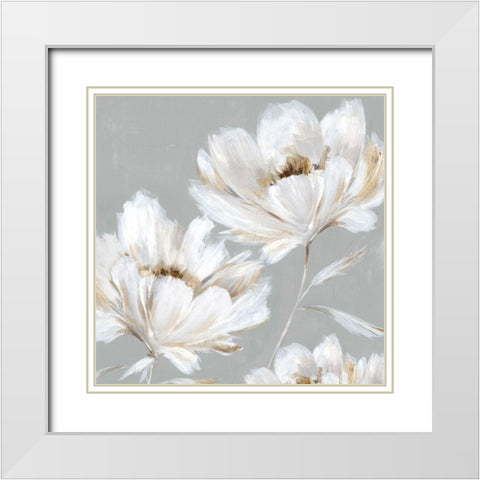 Sleeping Beauty I  White Modern Wood Framed Art Print with Double Matting by Isabelle Z