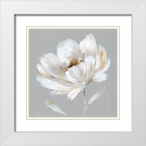 Sleeping Beauty II White Modern Wood Framed Art Print with Double Matting by Isabelle Z