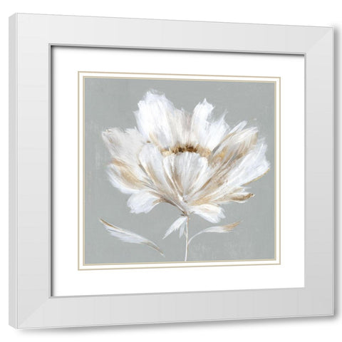 Sleeping Beauty III White Modern Wood Framed Art Print with Double Matting by Isabelle Z