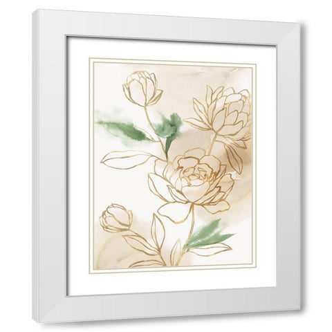 Freshly Picked I  White Modern Wood Framed Art Print with Double Matting by Isabelle Z