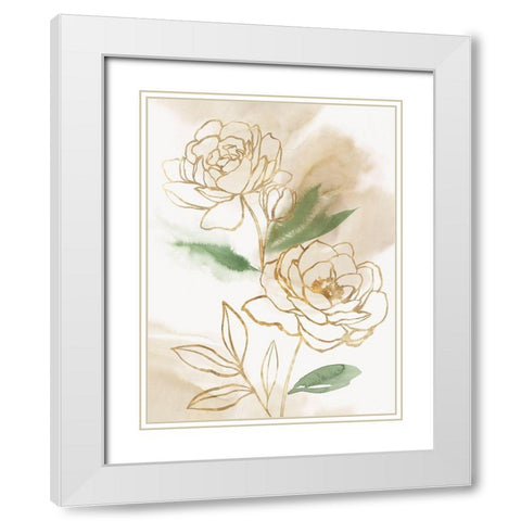 Freshly Picked II White Modern Wood Framed Art Print with Double Matting by Isabelle Z