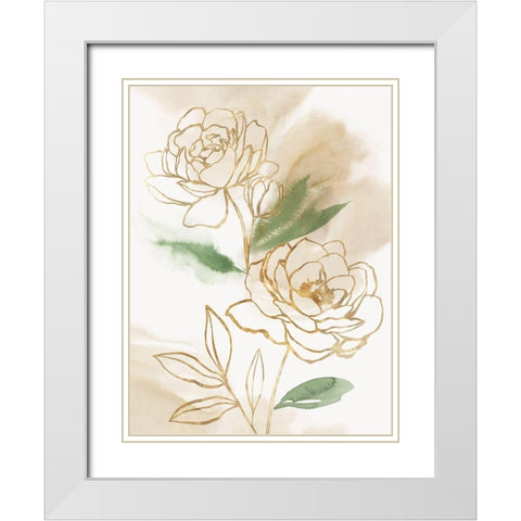 Freshly Picked II White Modern Wood Framed Art Print with Double Matting by Isabelle Z