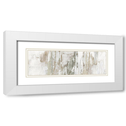 Grey Combination  White Modern Wood Framed Art Print with Double Matting by Isabelle Z