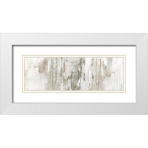 Grey Combination  White Modern Wood Framed Art Print with Double Matting by Isabelle Z