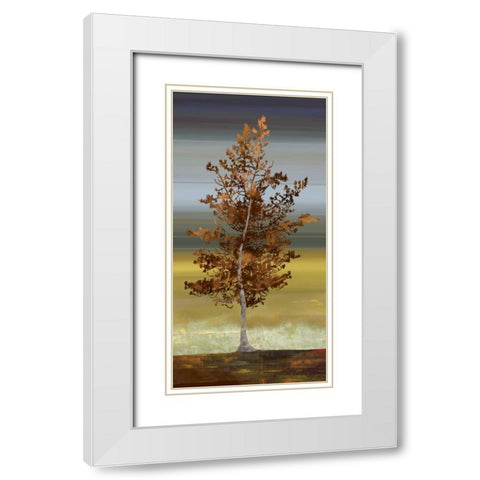 Swept Away I White Modern Wood Framed Art Print with Double Matting by Fontaine, Drako