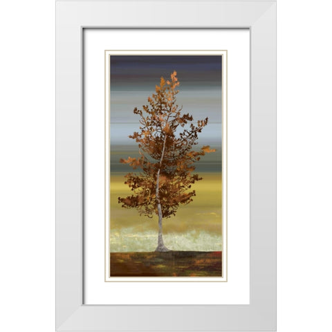 Swept Away I White Modern Wood Framed Art Print with Double Matting by Fontaine, Drako