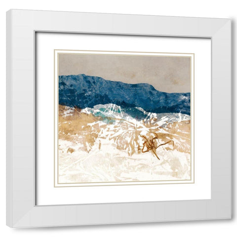 Everline  White Modern Wood Framed Art Print with Double Matting by Fowler, Jan Sullivan