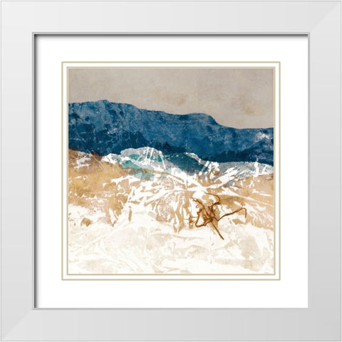 Everline  White Modern Wood Framed Art Print with Double Matting by Fowler, Jan Sullivan