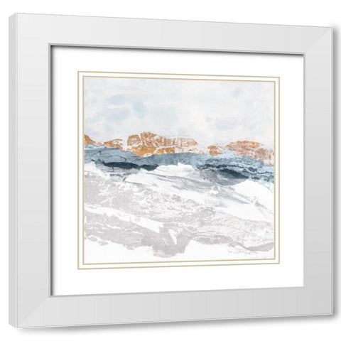Whistler  White Modern Wood Framed Art Print with Double Matting by Fowler, Jan Sullivan