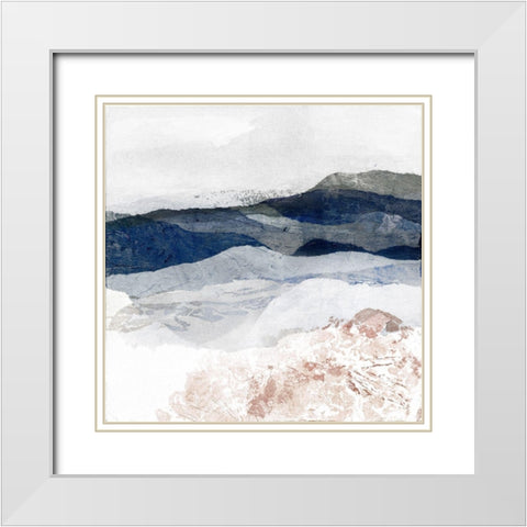 Beckoning Basin I White Modern Wood Framed Art Print with Double Matting by Sullivan Fowler, Jan