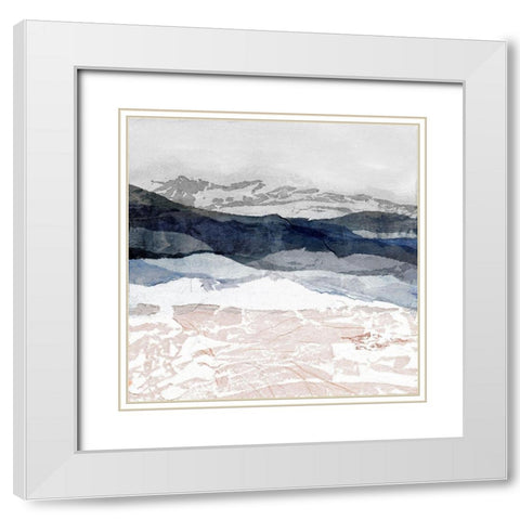 Beckoning Basin II White Modern Wood Framed Art Print with Double Matting by Sullivan Fowler, Jan