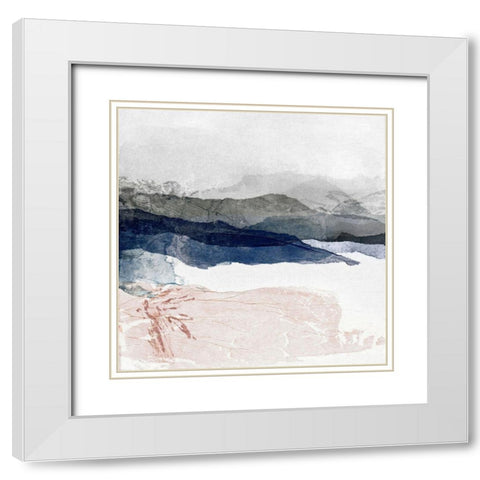 Beckoning Basin III White Modern Wood Framed Art Print with Double Matting by Sullivan Fowler, Jan