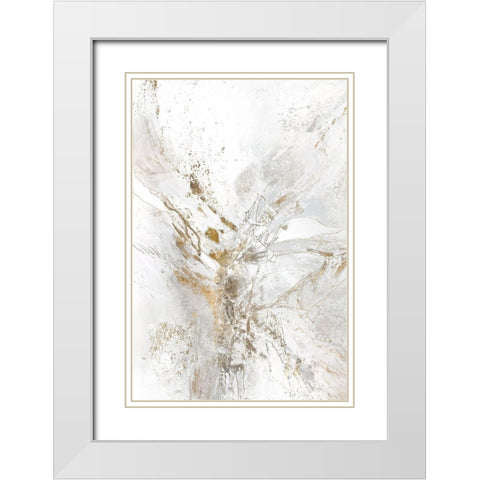 Pathos I  White Modern Wood Framed Art Print with Double Matting by Gardner, Jennifer