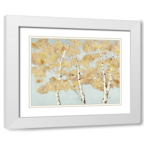 Soft Breeze I White Modern Wood Framed Art Print with Double Matting by Reynolds, Graham