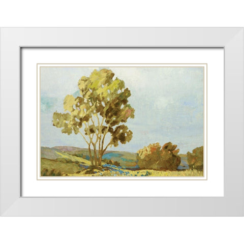 Sandhills II White Modern Wood Framed Art Print with Double Matting by Reynolds, Graham