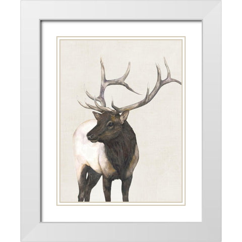 Ranger  White Modern Wood Framed Art Print with Double Matting by Hatfiled, Jodi
