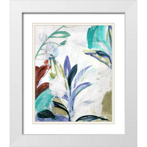 Vintage Hawaii III White Modern Wood Framed Art Print with Double Matting by Bainbridge, Hope