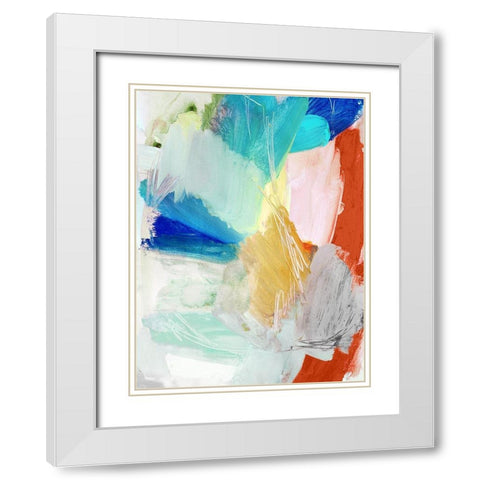 This Dance  White Modern Wood Framed Art Print with Double Matting by Bainbridge, Hope