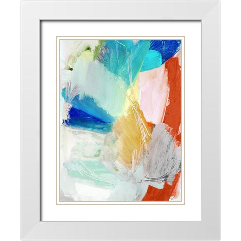 This Dance  White Modern Wood Framed Art Print with Double Matting by Bainbridge, Hope