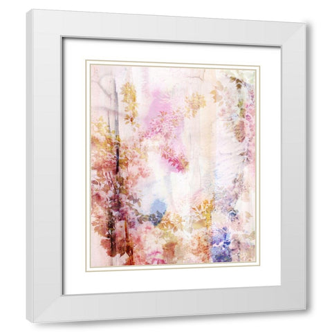 Memories of Travels II White Modern Wood Framed Art Print with Double Matting by Bainbridge, Hope
