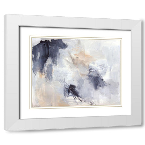 Beyond the Clouds White Modern Wood Framed Art Print with Double Matting by Bainbridge, Hope