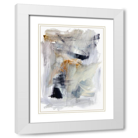 Mountain Mist II   White Modern Wood Framed Art Print with Double Matting by Bainbridge, Hope