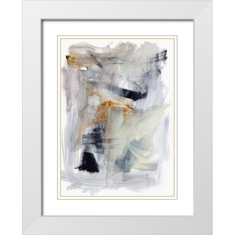 Mountain Mist II   White Modern Wood Framed Art Print with Double Matting by Bainbridge, Hope