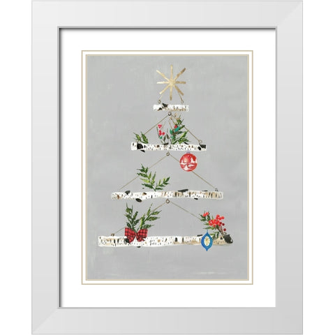 Waiting for a Wonder White Modern Wood Framed Art Print with Double Matting by PI Studio