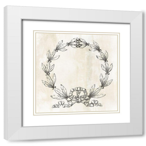 Joy to Your Family White Modern Wood Framed Art Print with Double Matting by PI Studio